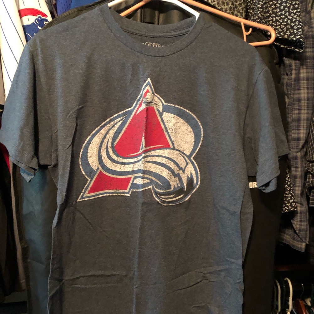 Old Time Hockey Colorado Avalanche Joe Sakic Tee